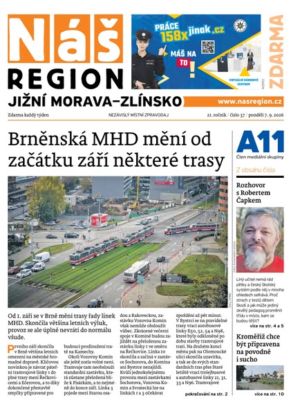 Náš Region - Jižní Morava/Zlínsko 37/2026