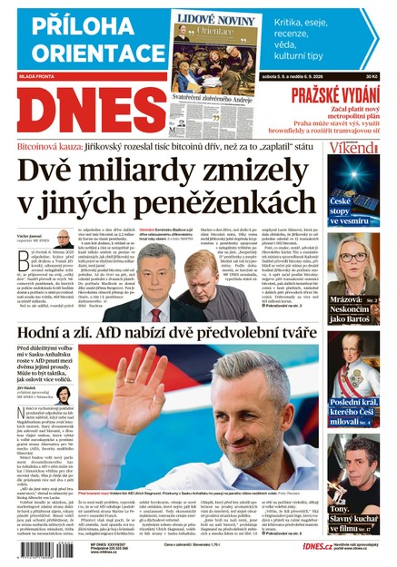 MF DNES - 05.09.2026