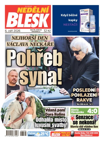 NEDĚLNÍ BLESK - 06.09.2026