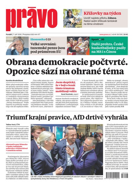 Deník Právo - 7.9.2026