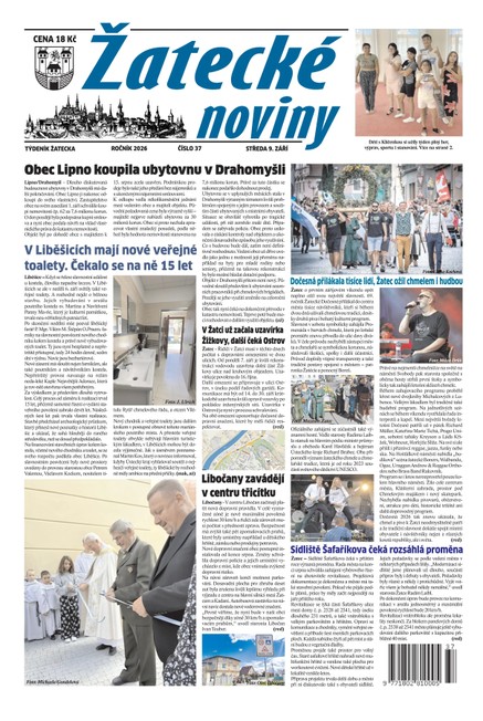 Žatecké noviny č. 37/2026
