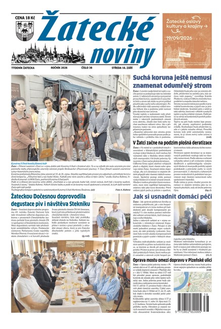 Žatecké noviny č. 38/2026