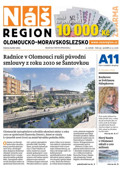 Náš Region - Olomoucko/Moravskoslezsko 39/2026
