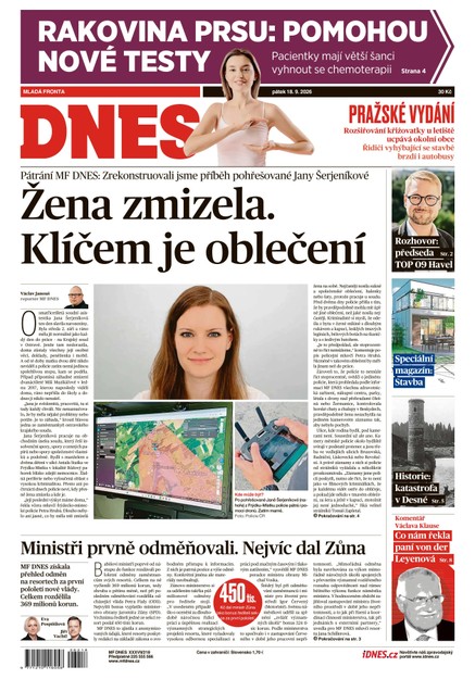 MF DNES - 18.09.2026