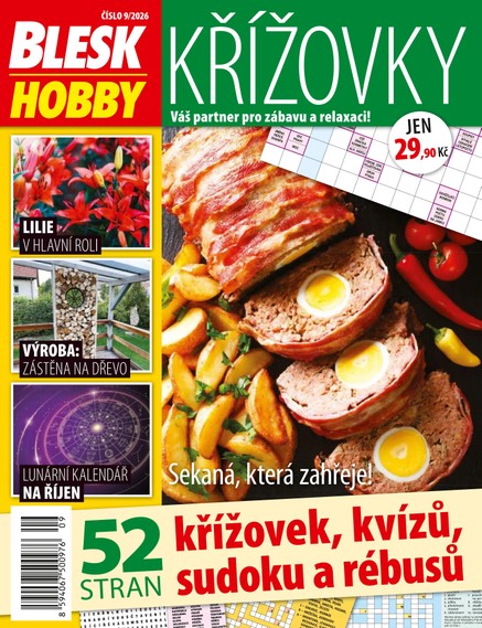 BLESK HOBBY KŘÍŽOVKY - 09/2026
