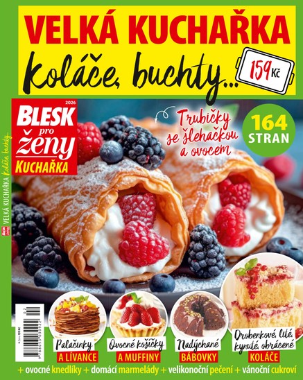 VELKÁ KUCHAŘKA koláče, buchty...