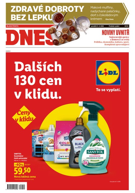 MF DNES - 21.09.2026