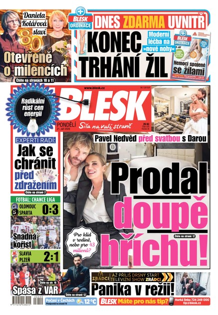 Blesk - 21.09.2026