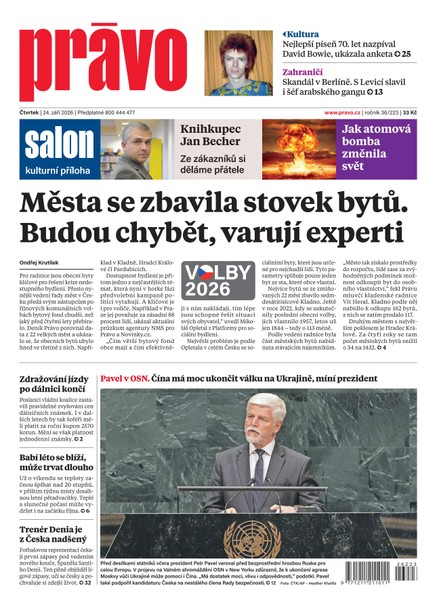 Deník Právo - 24.9.2026