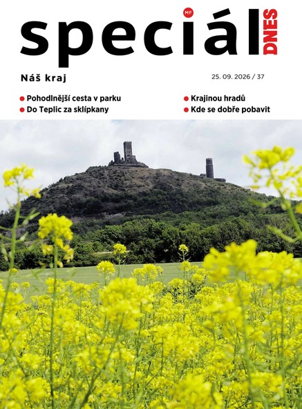 Magazín DNES Speciál Severní Čechy - 25.09.2026