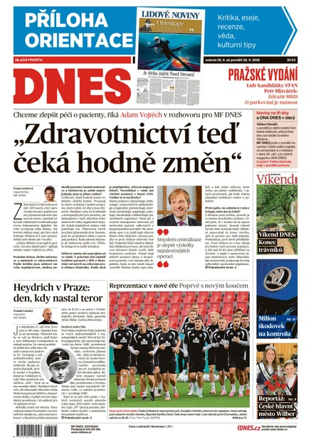 MF DNES - 26.09.2026