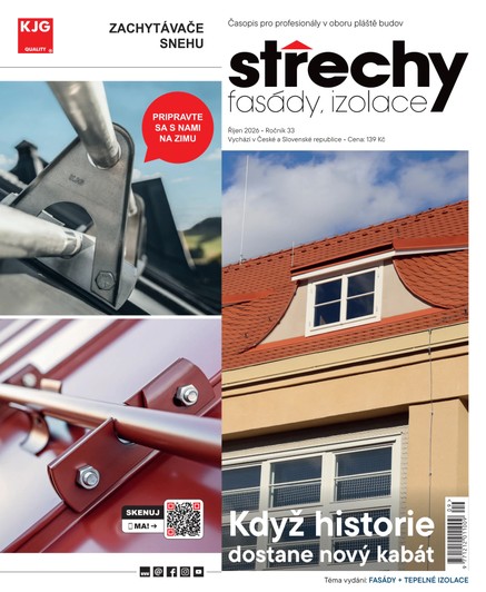 Střechy, Fasády, Izolace 9/2026