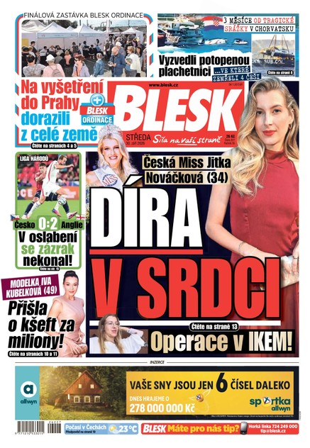 Blesk - 30.09.2026