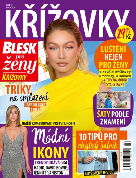BLESK PRO ŽENY KŘÍŽOVKY - 10/2026