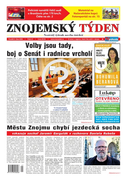 Znojemský týden 41/2026