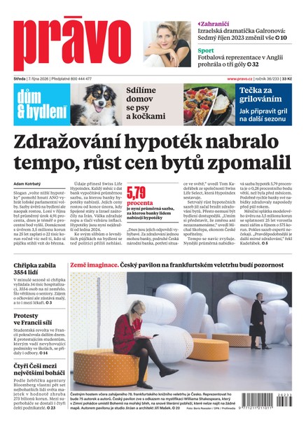 Deník Právo - 7.10.2026