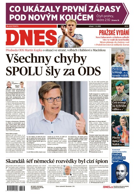 MF DNES - 07.10.2026