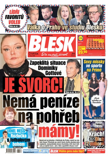 Blesk - 08.10.2026
