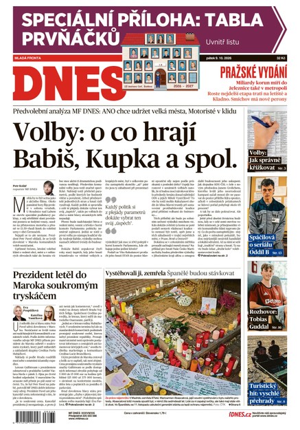 MF DNES - 09.10.2026