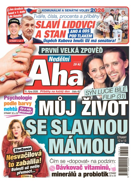 NEDĚLNÍ AHA! - 11.10.2026