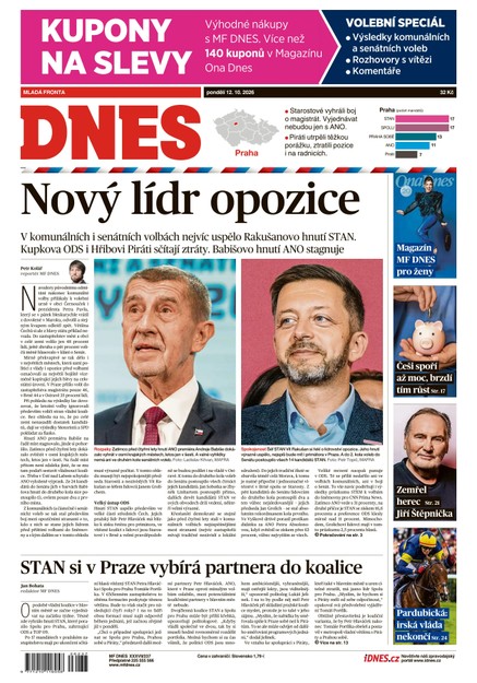 MF DNES - 12.10.2026