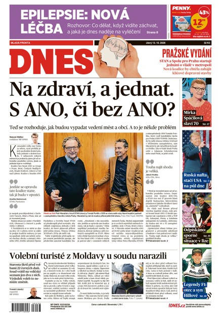 MF DNES - 13.10.2026