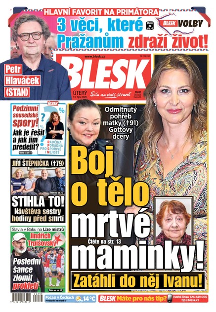 Blesk - 13.10.2026