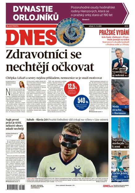 MF DNES - 14.10.2026