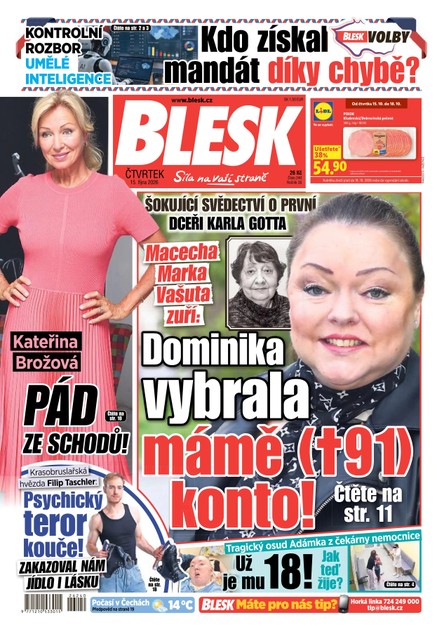 Blesk - 15.10.2026