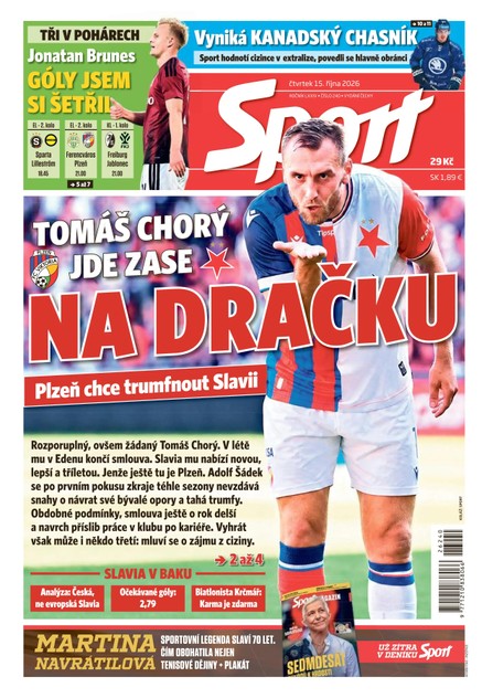 Sport - 15.10.2026