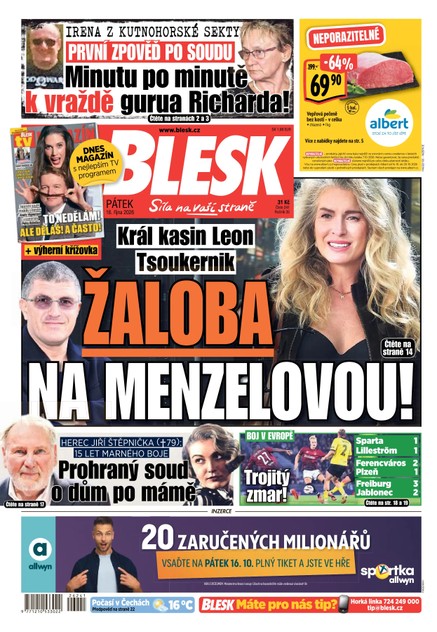 Blesk - 16.10.2026