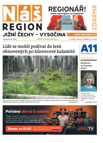 Náš Region - Jižní Čechy 43/2026