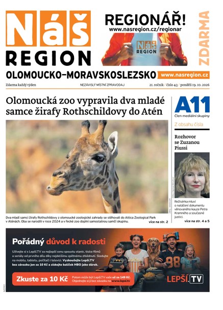 Náš Region - Olomoucko/Moravskoslezsko 43/2026