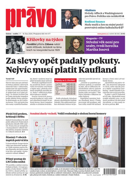 Deník Právo - 17.10.2026
