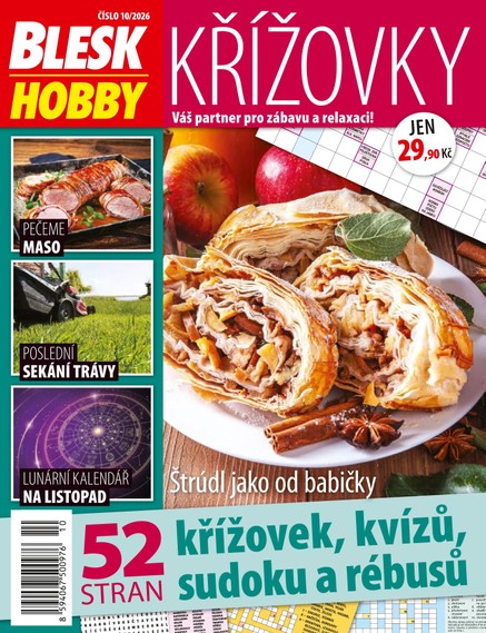 BLESK HOBBY KŘÍŽOVKY - 10/2026