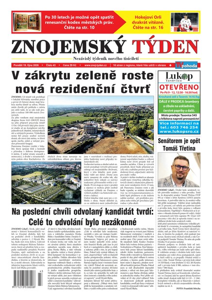 Znojemský týden 43/2026