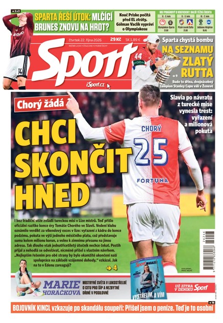 Sport - 22.10.2026