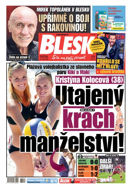 Blesk - 23.10.2026