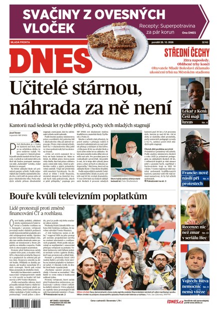 MF DNES - 26.10.2026
