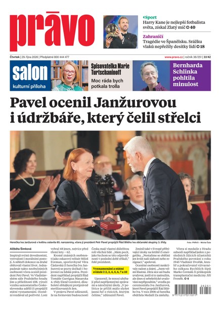 Deník Právo - 29.10.2026