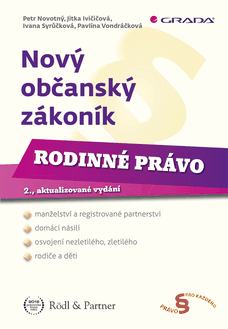 Nový občanský zákoník - Rodinné právo