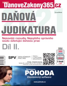 Daňová judikatura (II.)