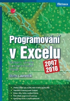 Programování v Excelu 2007 a 2010