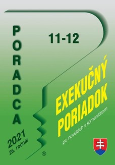 Poradca č. 11-12 - Exekučný poriadok s komentárom