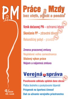 Práce a Mzdy bez chýb, pokút a penále č. č. 9 / 2024 - Vznik dočasnej PN v ochrannej lehote