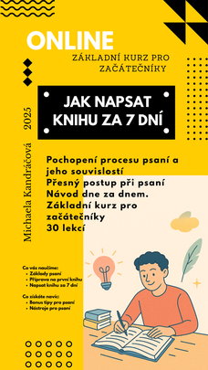 Jak napsat knihu za 7 dní?