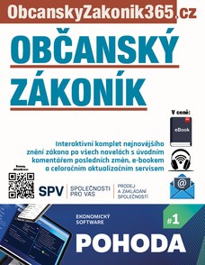 Občanský zákoník 2026 s úvodním komentářem změn