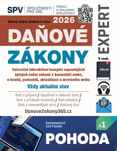 Daňové zákony 2026 Expert