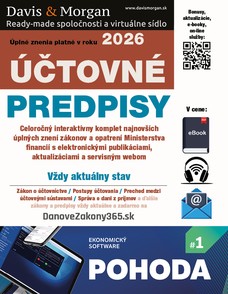 Účtovné predpisy 2026