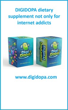 DIGIDOPA dietary supplement not only for internet addicts